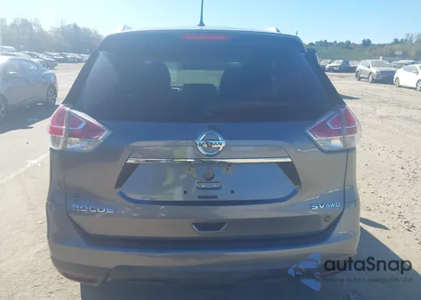 2016 Nissan Rogue Sv from USA, damaged, VIN KNMAT2MV4GP635768
